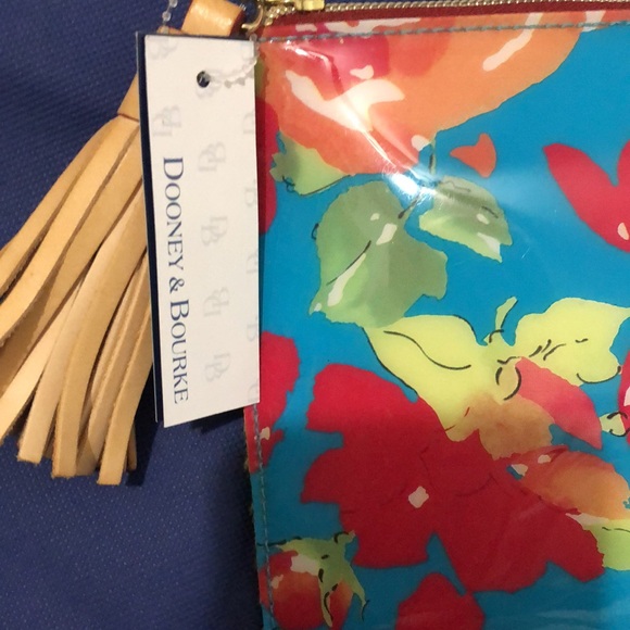 Dooney & Bourke Dome Zip Satchel Set Rose Garden Dooney Set.  New with Tags - Picture 6 of 13